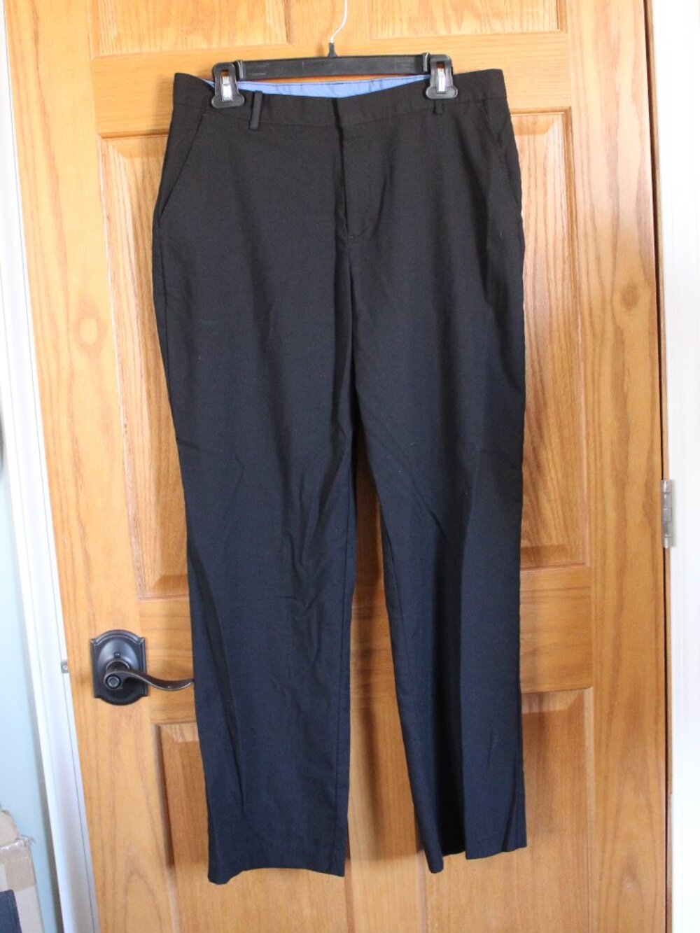 Dockers Boys 20 Husky Black Dress Pants